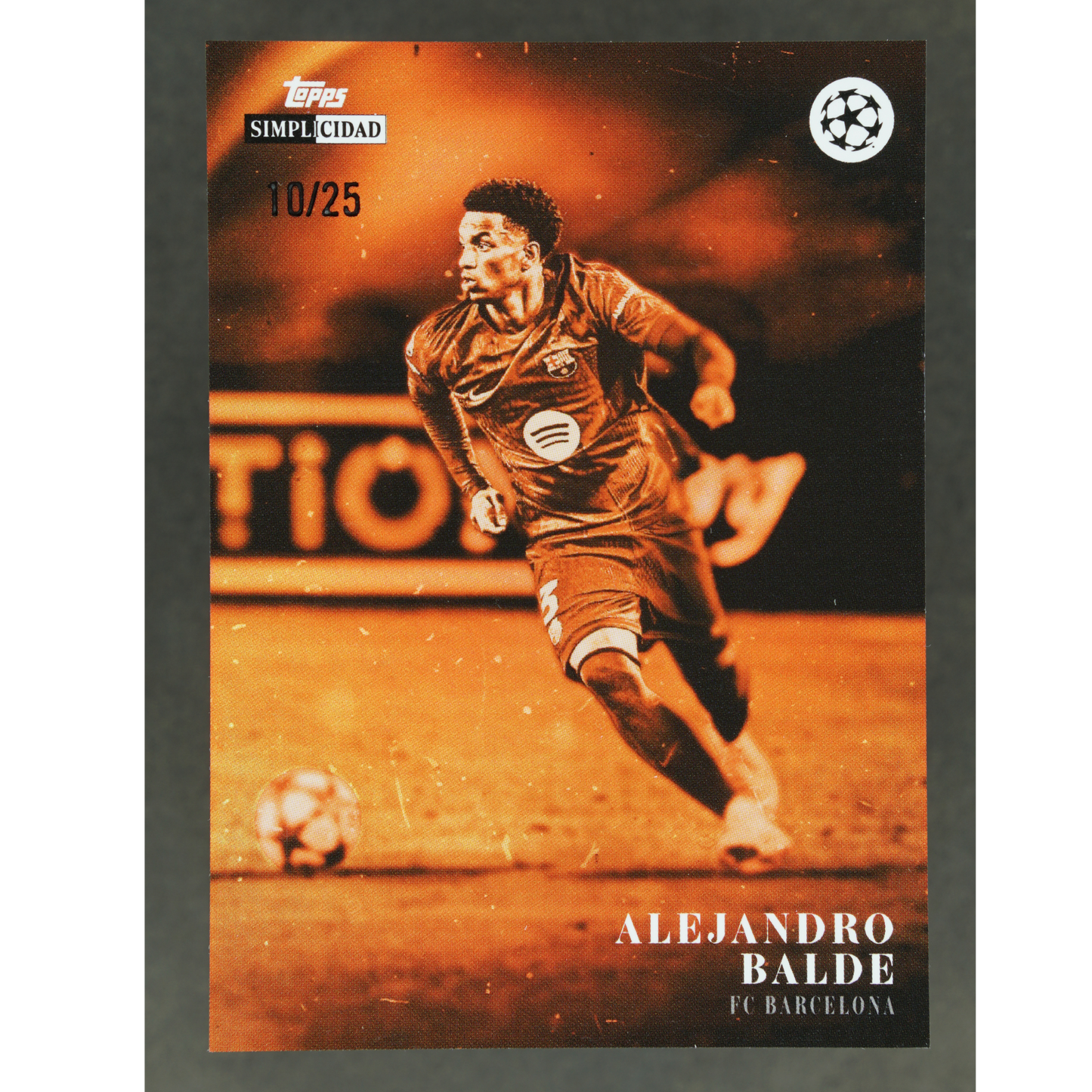 Alejandro Balde 2026 Simplicidad 10/25
