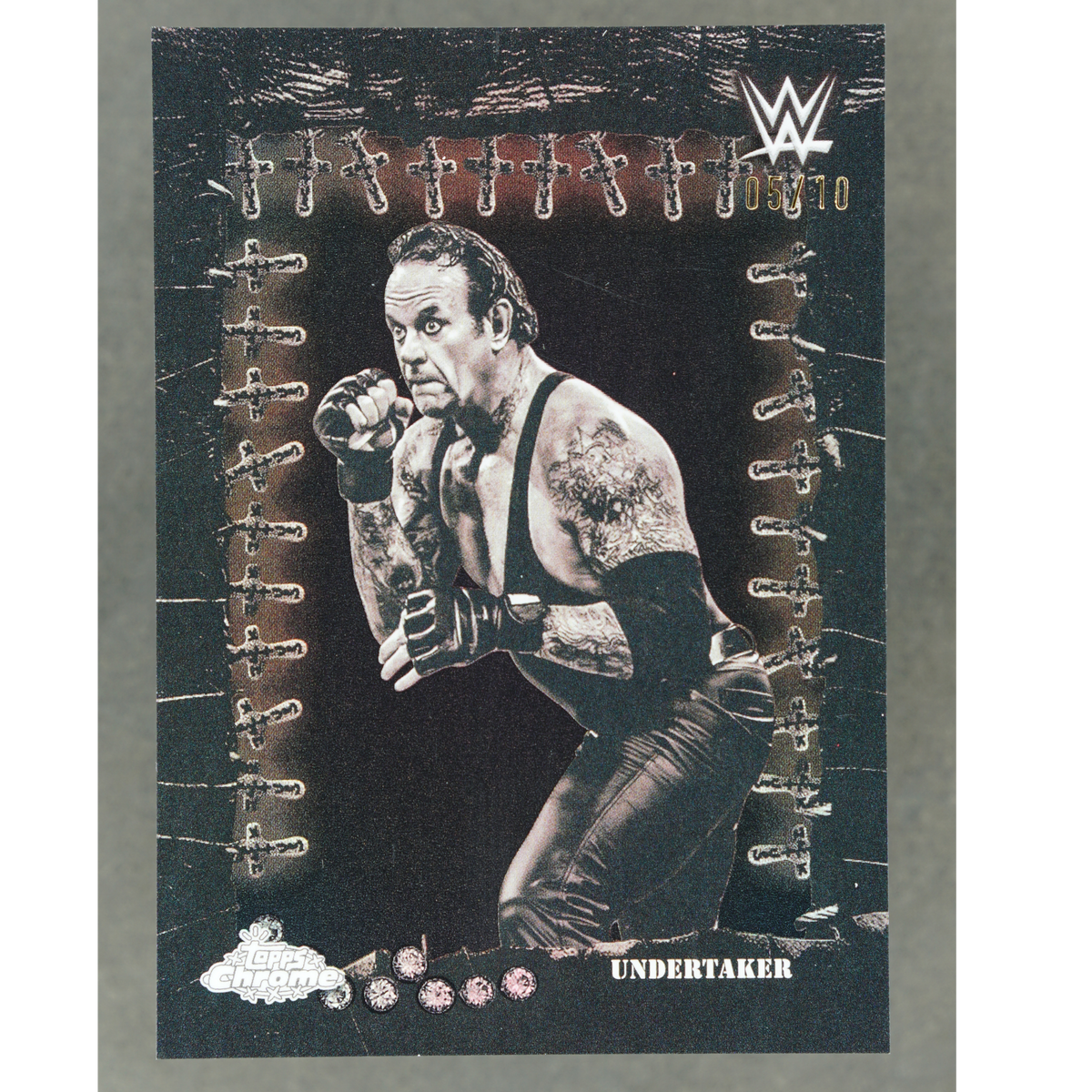 Undertaker 2025 Cactus Jack Famed Phantoms Black 5/10 #FMP-19
