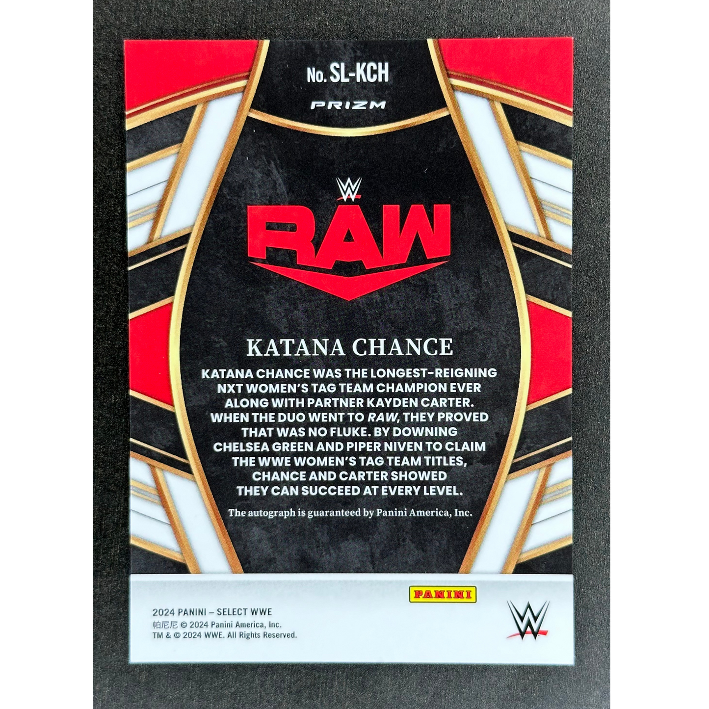 Katana Chance 2024 Select Auto #SL-KCH