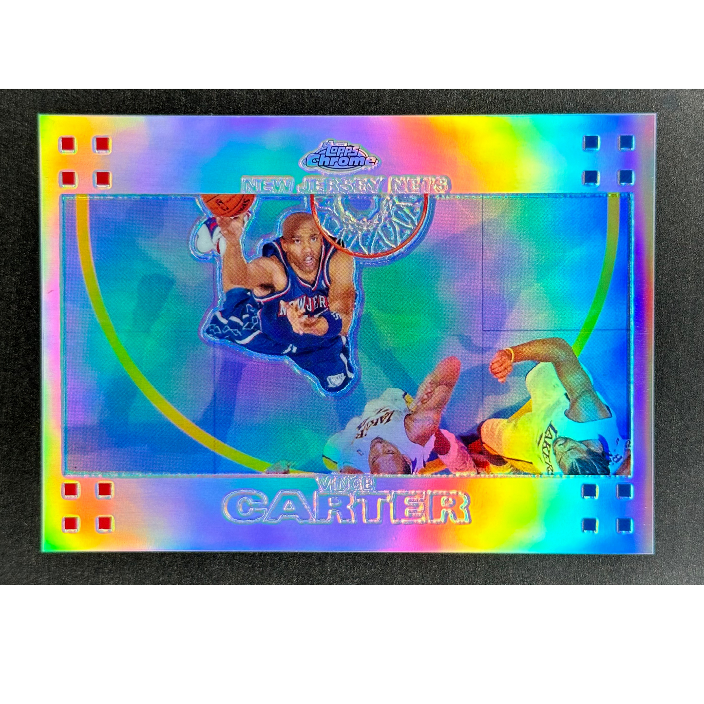 Vince Carter 2008 Chrome Refractor 444/999 #28