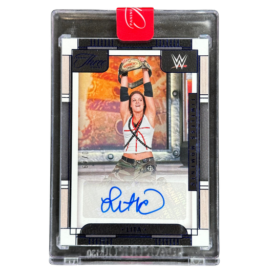Lita 2024 Three Count Timeless Moments Auto 20/49 #TV-LTA