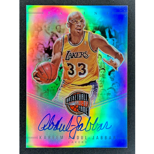 Kareem Abdul-Jabbar 2021 Hall of Fame Auto #SH-KAJ