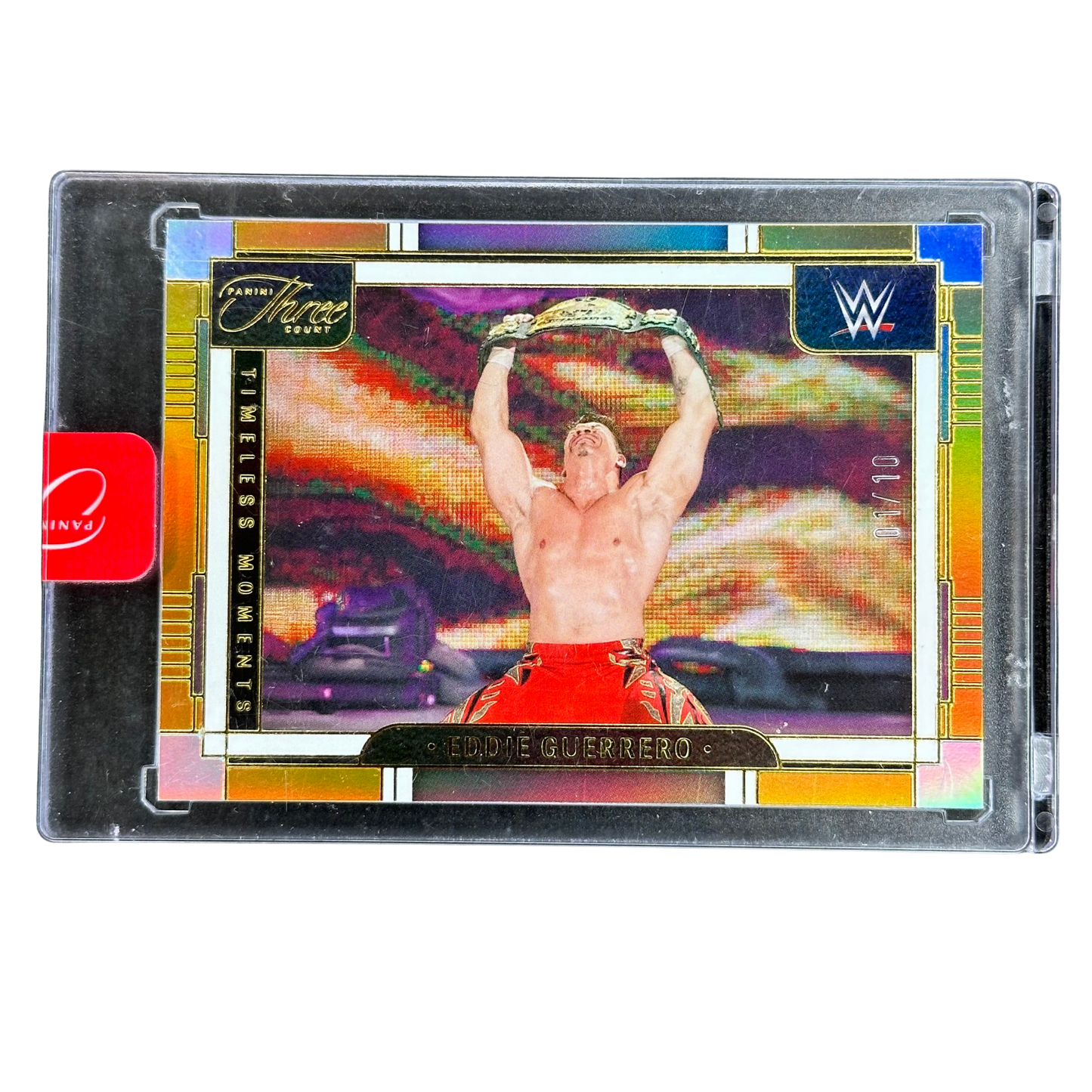 Eddie Guerrero 2024 Three Count Timeless Moments Gold 1/10 #156