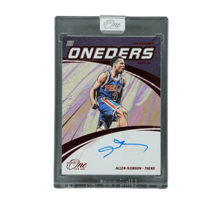 Allen Iverson 2024-25 One and One Oneders 25/25 Auto #TOS-IVR