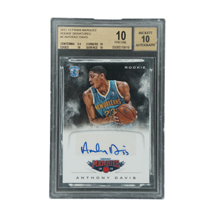 Anthony Davis 2012-13 Marquee RC Auto BGS 10 #2