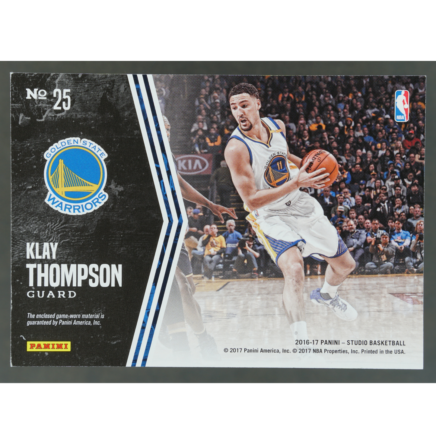 Klay Thompson 2016 Studio Influencers Jersey #25