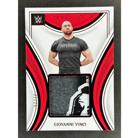 Giovanni Vinci 2023 Immaculate Memorabilia 22/25 #RM-GVC
