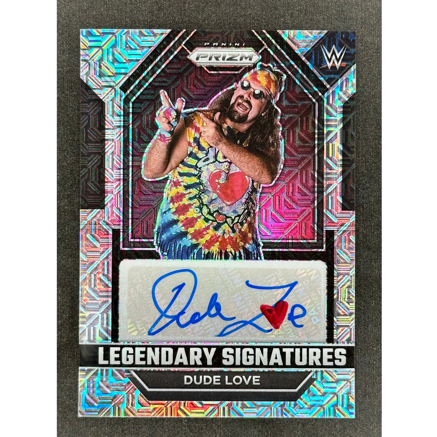 Dude Love 2023 Prizm Legendary Signatures Auto 21/25 #LS-DLV