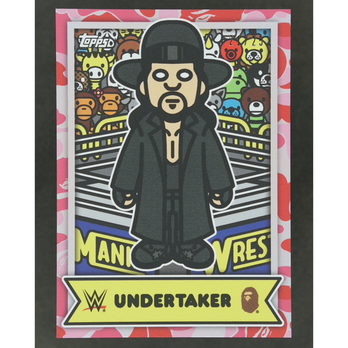 Undertaker 2025 Topps x BAPE Baby Milo 21/25 #BMA-7