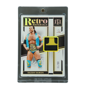 Razor Ramon 2024 National Treasures Retro Materials 6/10 #RM-RZR