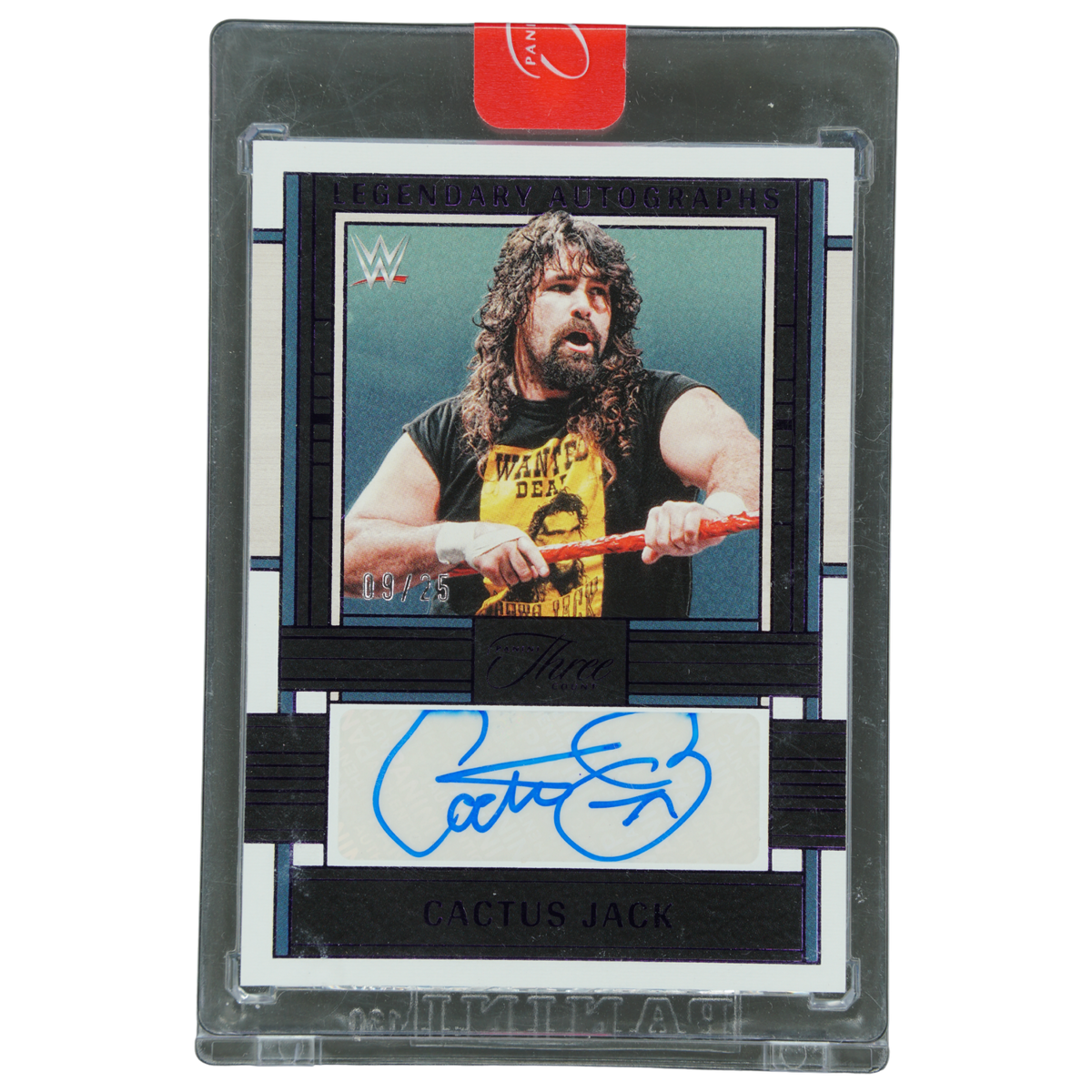 Cactus Jack 2024 Three Count Legendary Autographs 9/25 #LA-CJK