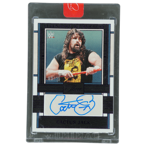 Cactus Jack 2024 Three Count Legendary Autographs 9/25 #LA-CJK