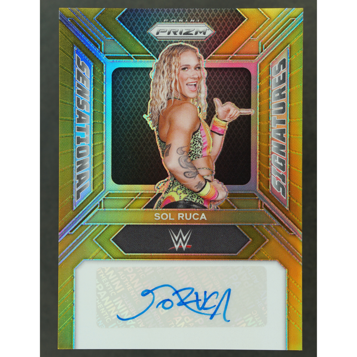 Sol Ruca 2024 Prizm Sensational Signatures Gold 2/10 #SS-SOL