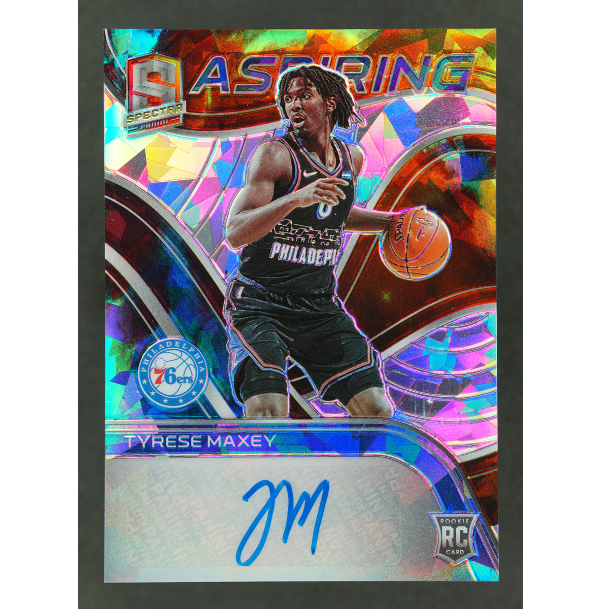 Tyrese Maxey 2020 Spectra RC Aspiring Auto 10/35 #ASP-TYM