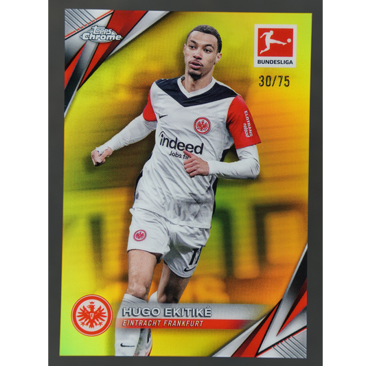 Hugo Ekitike 2025 Chrome 30/75 #34