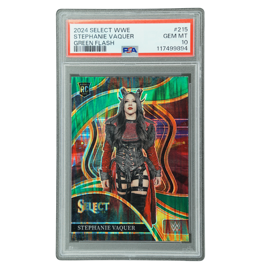 Stephanie Vaquer 2024 Select Green Flash RC PSA 10 #215