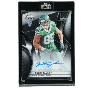 Mason Taylor 2025 Chrome Black RC Auto #RAU-MT