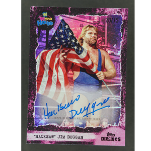 "Hacksaw" Jim Duggan 2026 WWE Decades in your House Auto 20/75 #15A