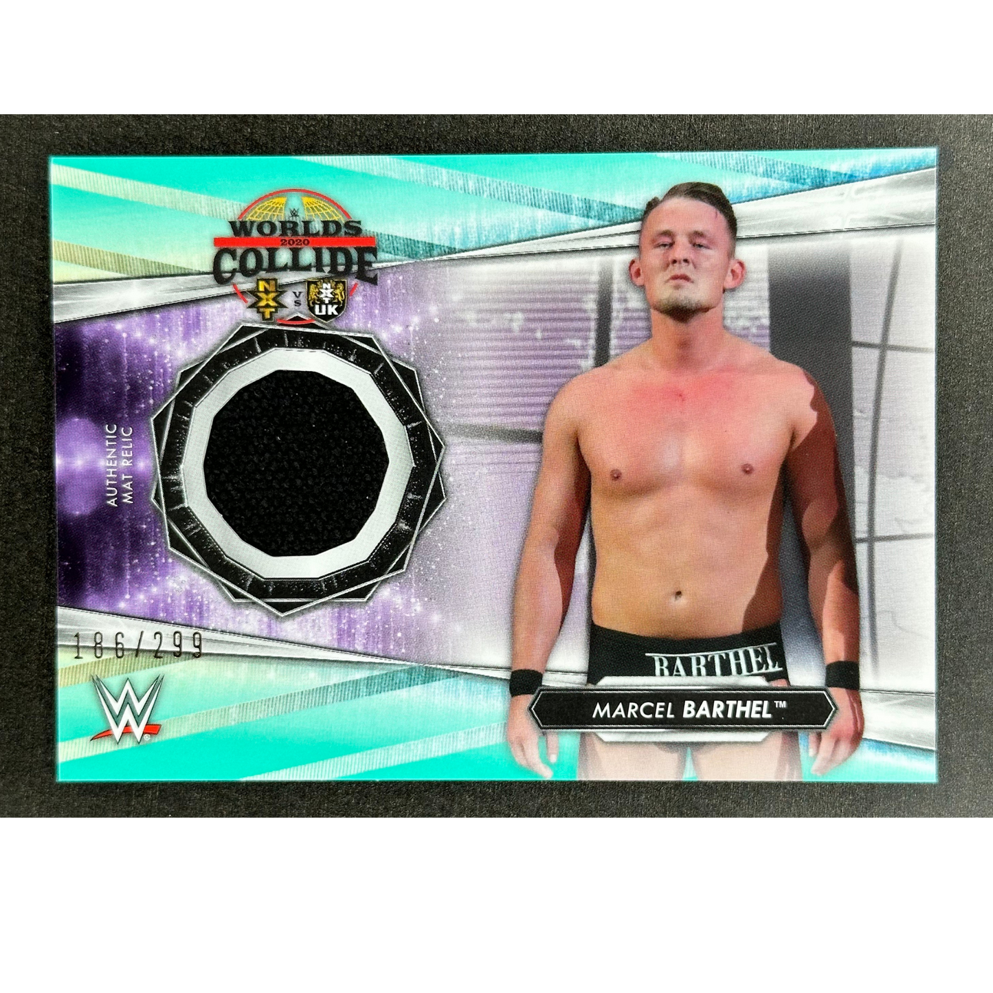 Marcel Barthel 2021 Topps Worlds Collide Memorabilia 186/299 #MR-MB