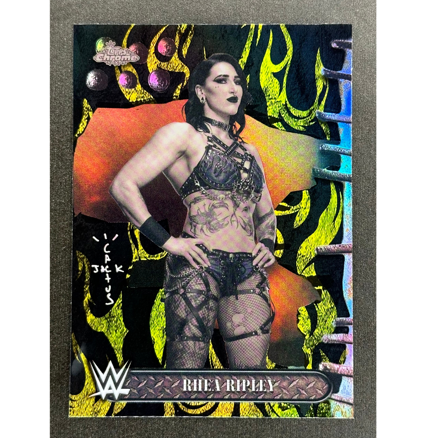 Rhea Ripley 2025 Cactus Jack Black/Yellow #2