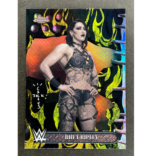 Rhea Ripley 2025 Cactus Jack Black/Yellow #2