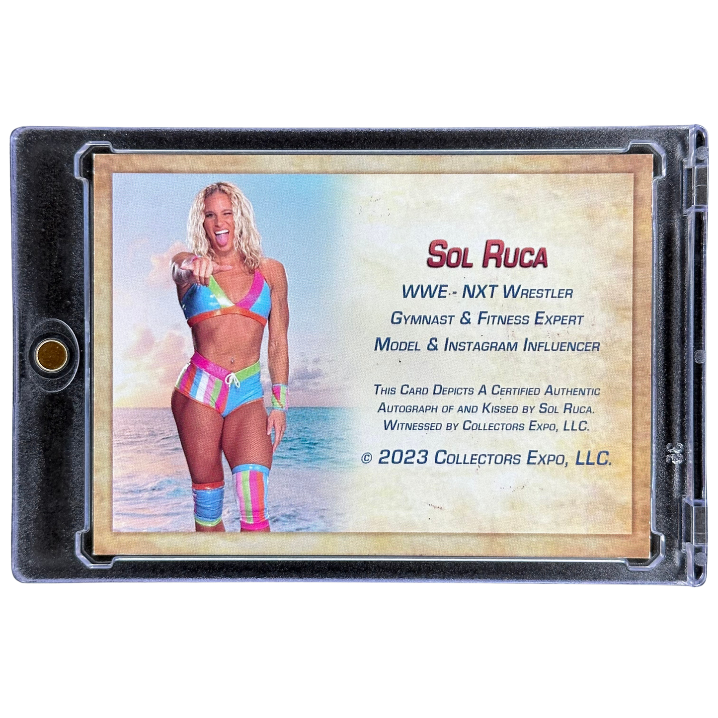 Sol Ruca 2023 Collectors Expo Kiss Auto