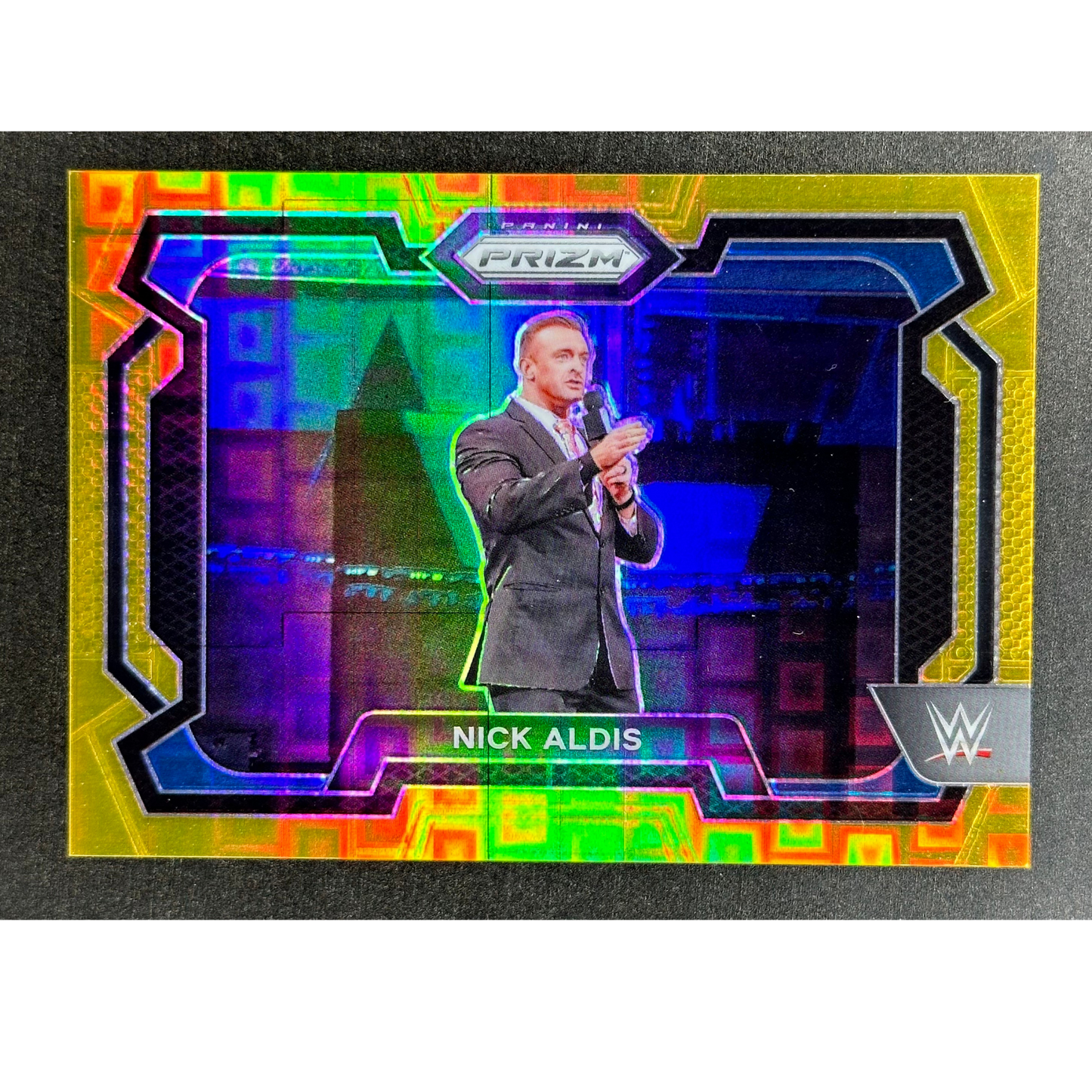 Nick Aldis 2024 Prizm Gold 3/5 #35