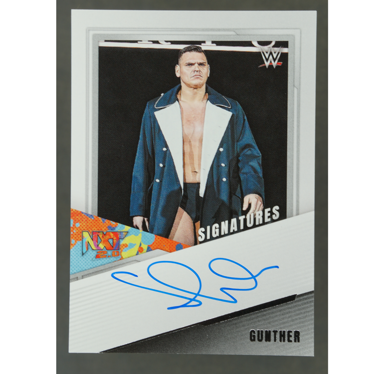 Gunther 2022 NXT Signatures Auto #NS-GTH