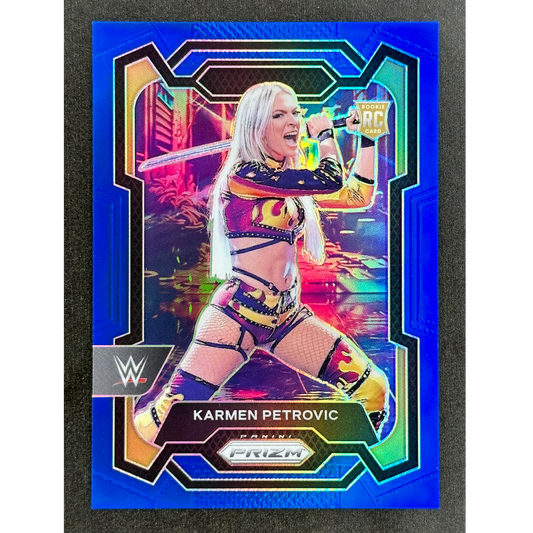 Karmen Petrovic 2024 Prizm Blue RC 174/199 #107