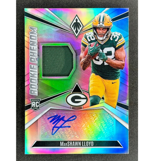 MarShawn Lloyd 2024 Phoenix Rookie Phenom Memorabilia Auto 84/149 #RPJA-MLD