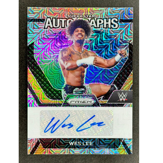 Wes Lee 2024 Prizm Superstar Auto Mojo 1/25 #SA-WLE
