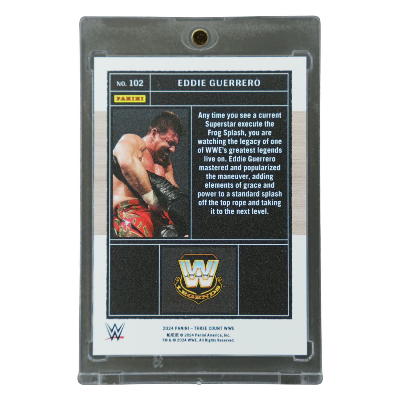 Eddie Guerrero 2024 Three Count 2/25 #102