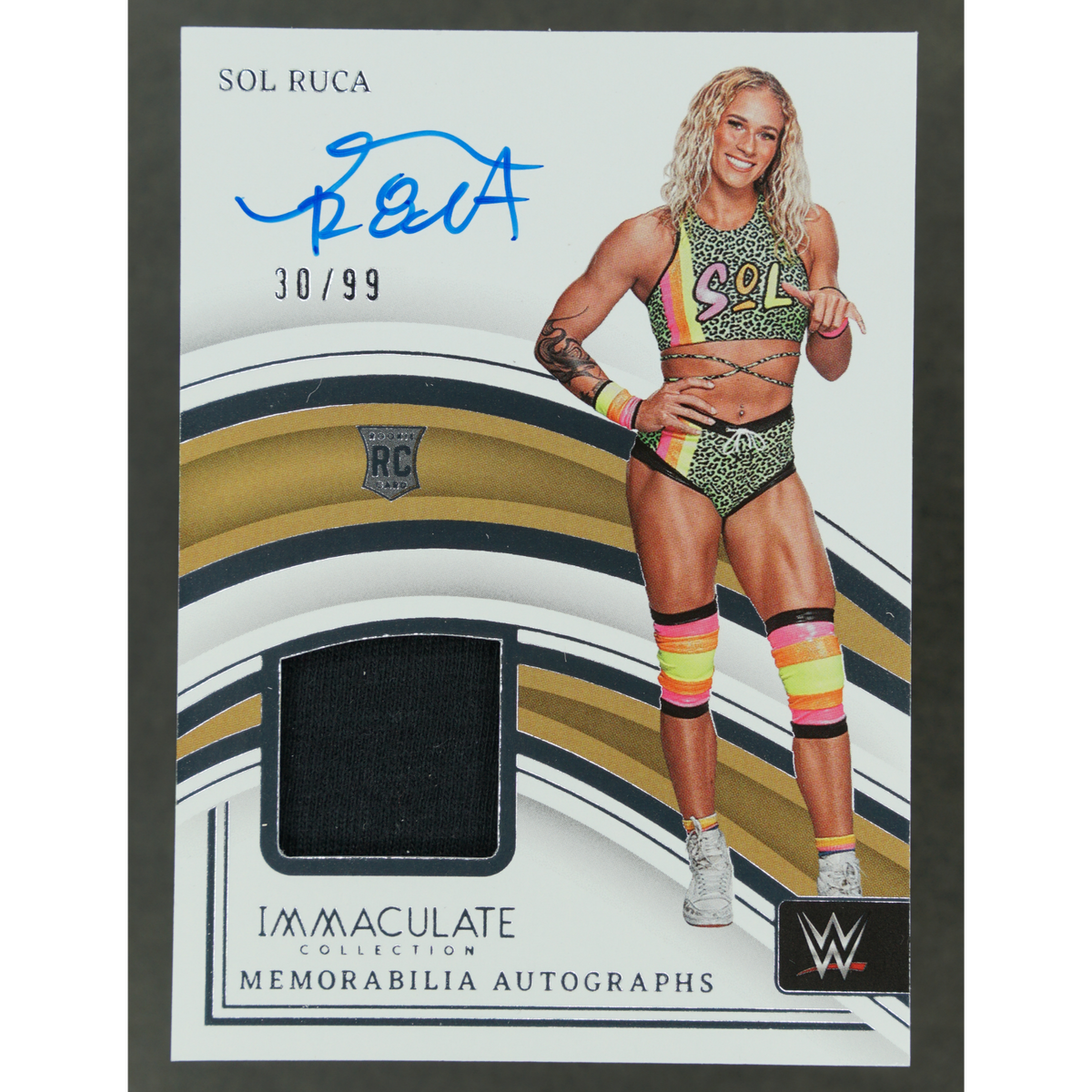 Sol Ruca 2023 Immaculate Memorabilia Auto RC 30/99 #MA-SRC