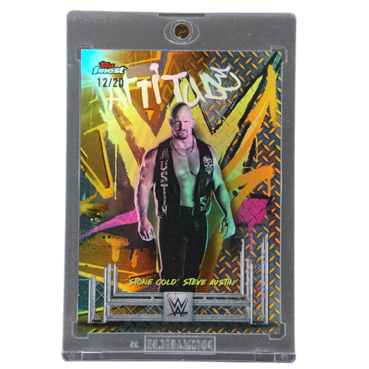 "Stone Cold" Steve Austin 2025 Finest 12/20 Rare #202