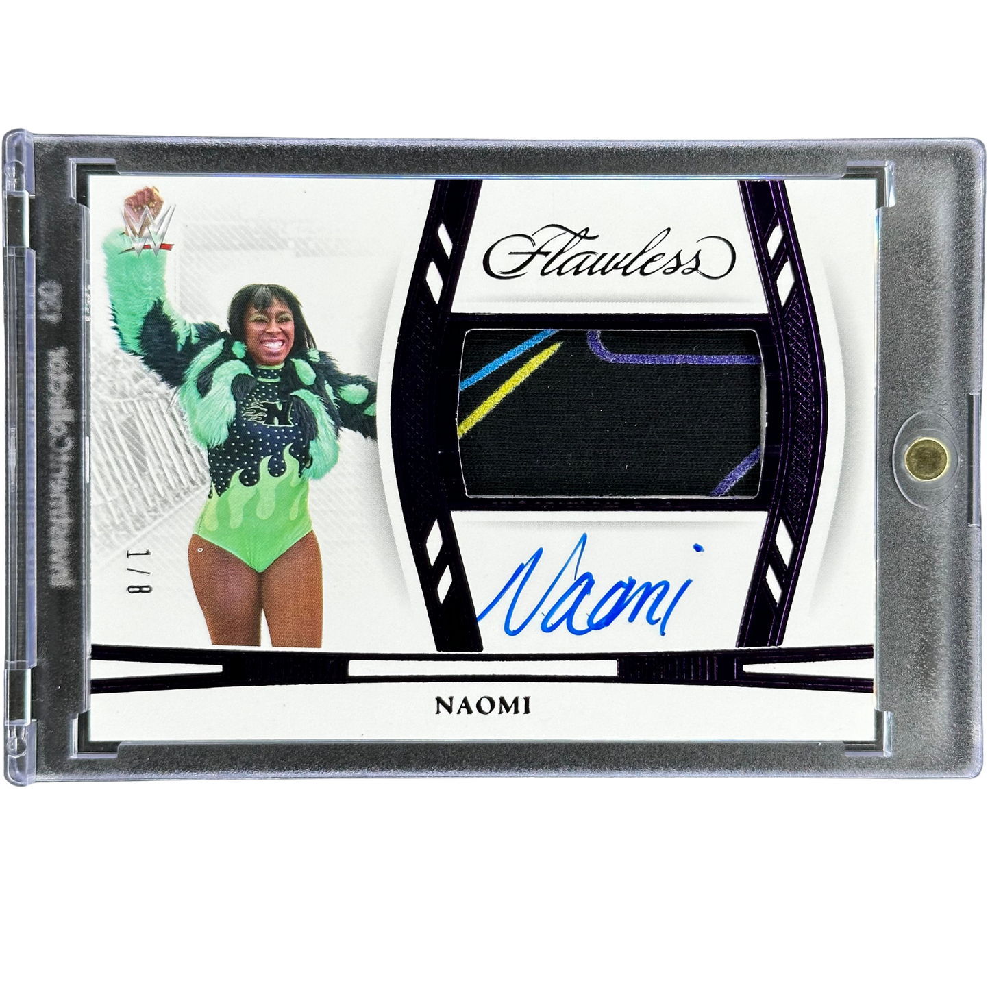 Naomi 2024 Flawless Memorabilia Auto 1/8 #HZ-NOM