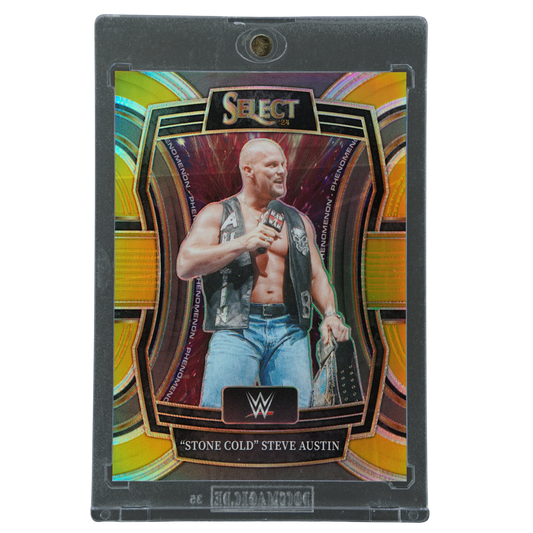 "Stone Cold" Steve Austin 2024 Select Gold 3/10 #6