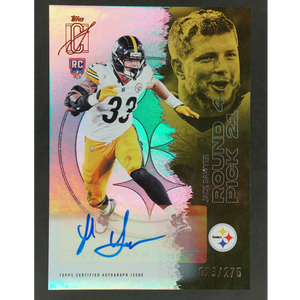 Jack Sawyer 2025 Topps Signature Class RC Auto 23/275 #137