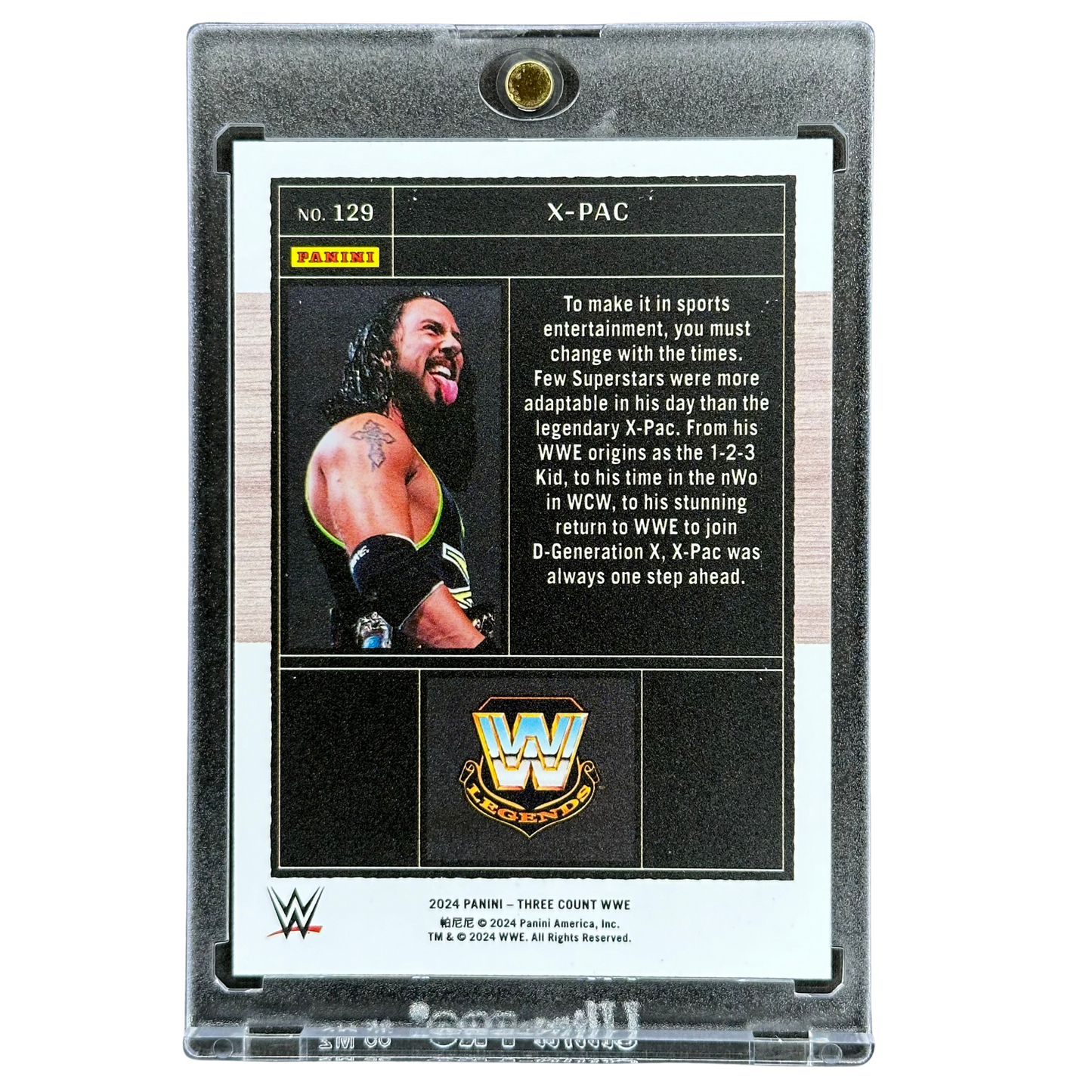 X-Pac 2024 Three Count 12/40 #129