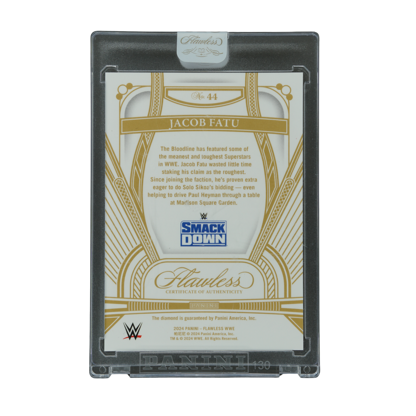 Jacob Fatu 2024 Flawless Diamond 2/25 #44