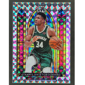 Giannis Antetokounmpo 2019-20 Mosaic Stained Glass #7