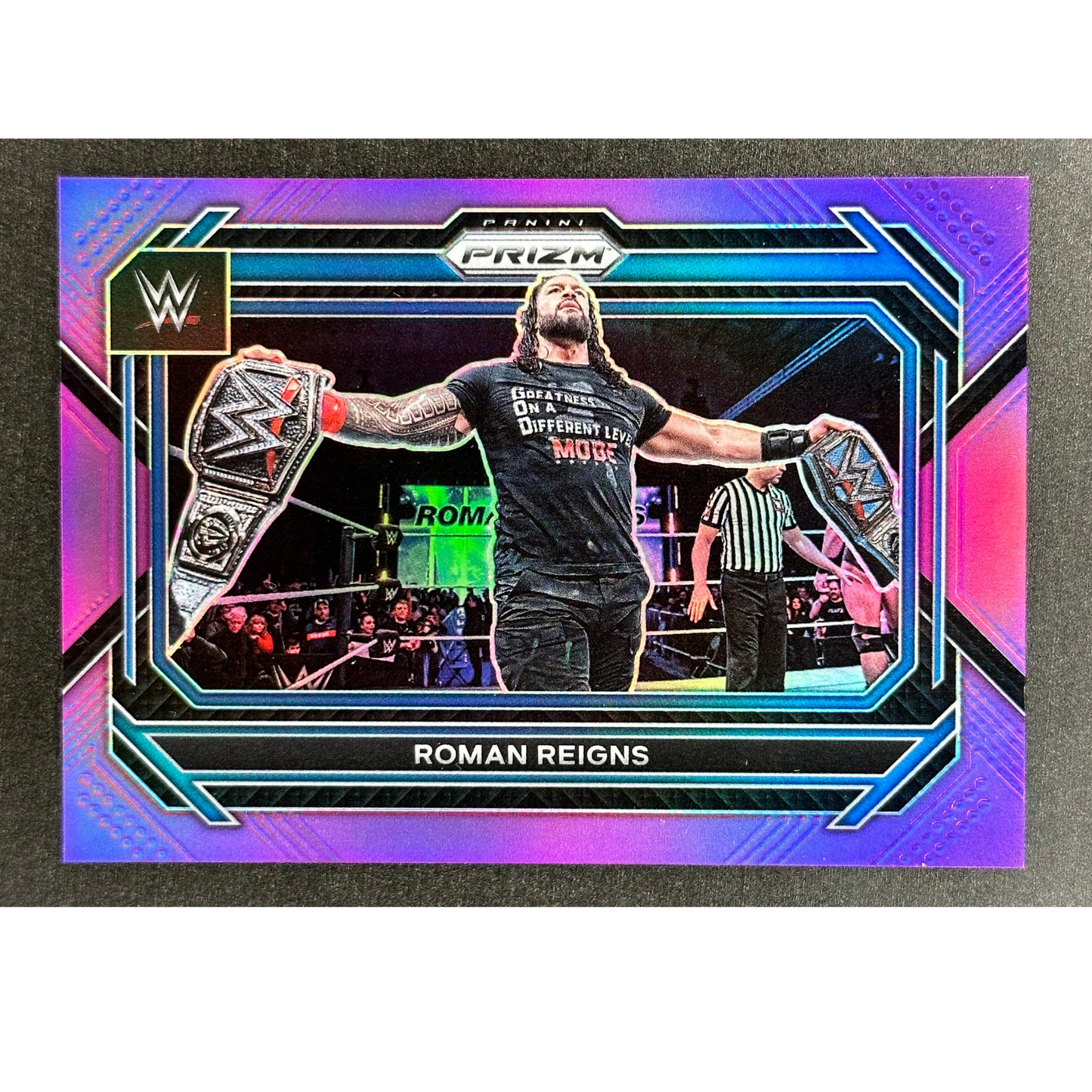 Roman Reigns 2023 Prizm Purple 135/149 #29