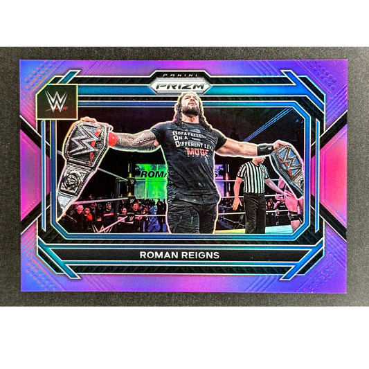 Roman Reigns 2023 Prizm Purple 135/149 #29