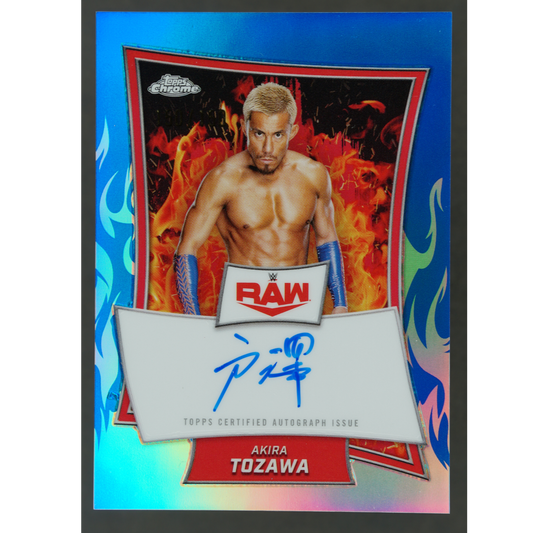 Akira Tozawa 2025 Red Brand Auto Blue 150/150 #RBA-AKI