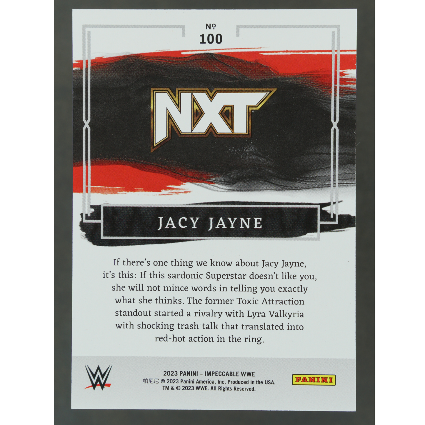 Jacy Jayne 2023 Impeccable 41/49 #100