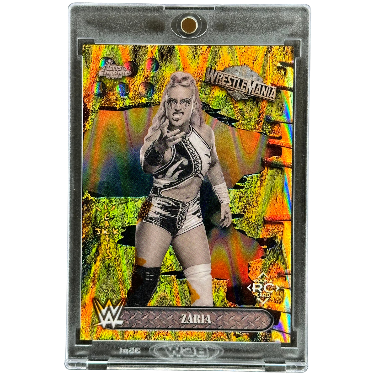 Zaria 2025 Cactus Jack Wrestlemania 45/50 #95