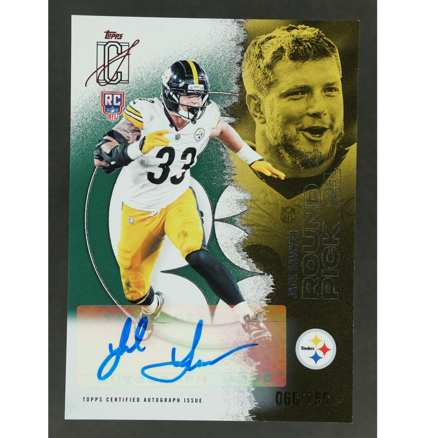 Jack Sawyer 2025 Topps Signature Class RC Auto 60/150 #137