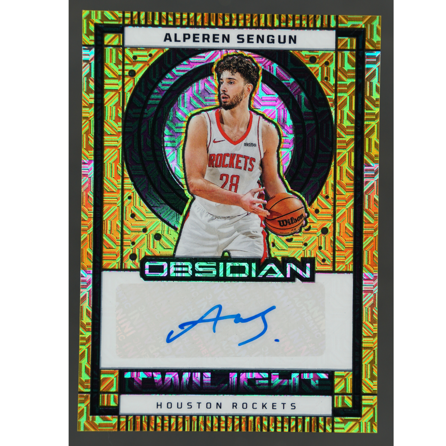 Alperen Sengun 2024 Obsidian Twilight Gold 10/10 #TS-ASH
