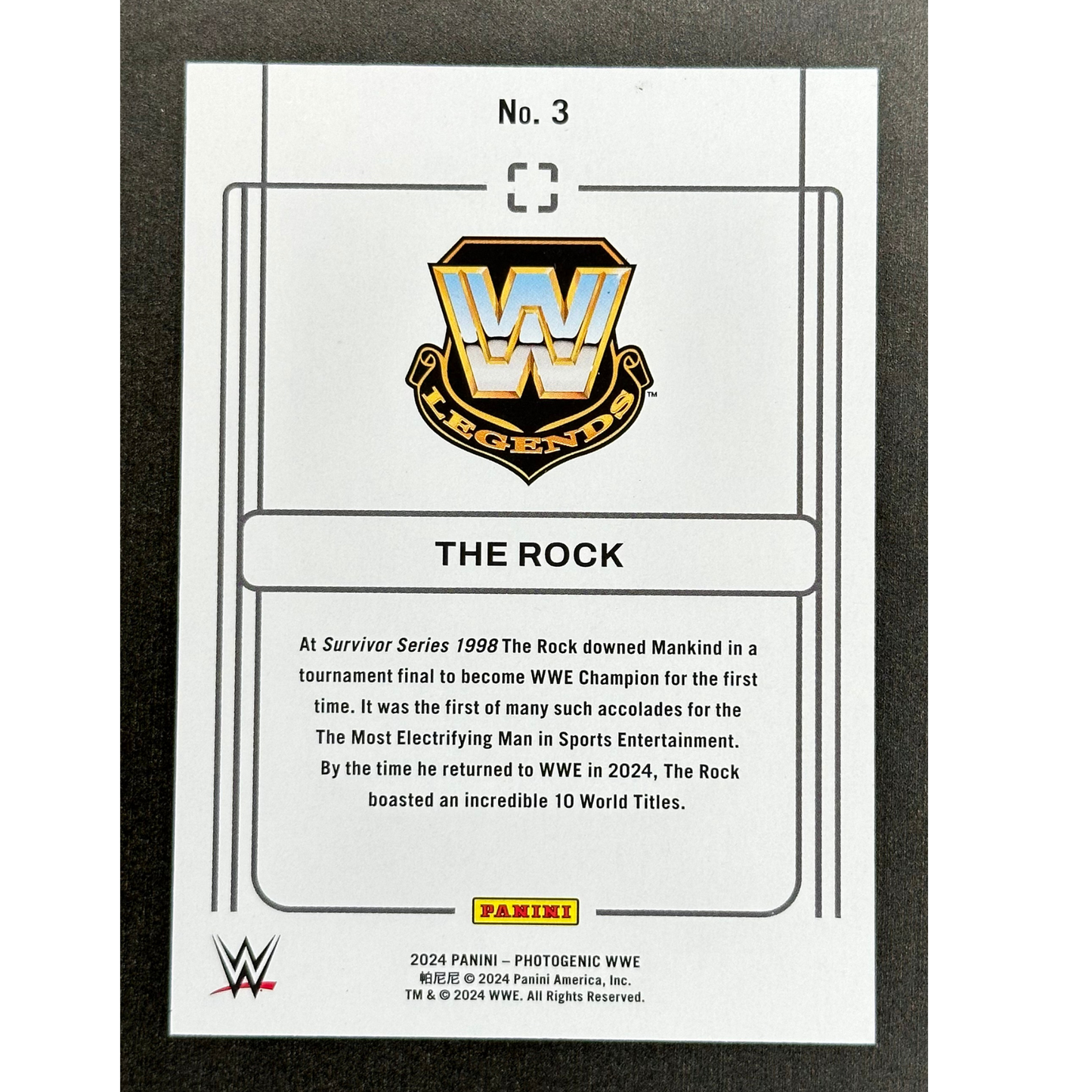 The Rock 2024 Photogenic Championship Feels 50/75 #3