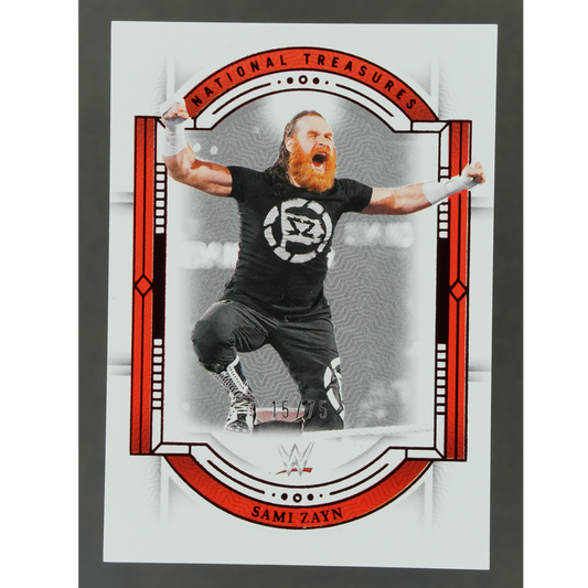 Sami Zayn 2024 National Treasures 15/75 #10