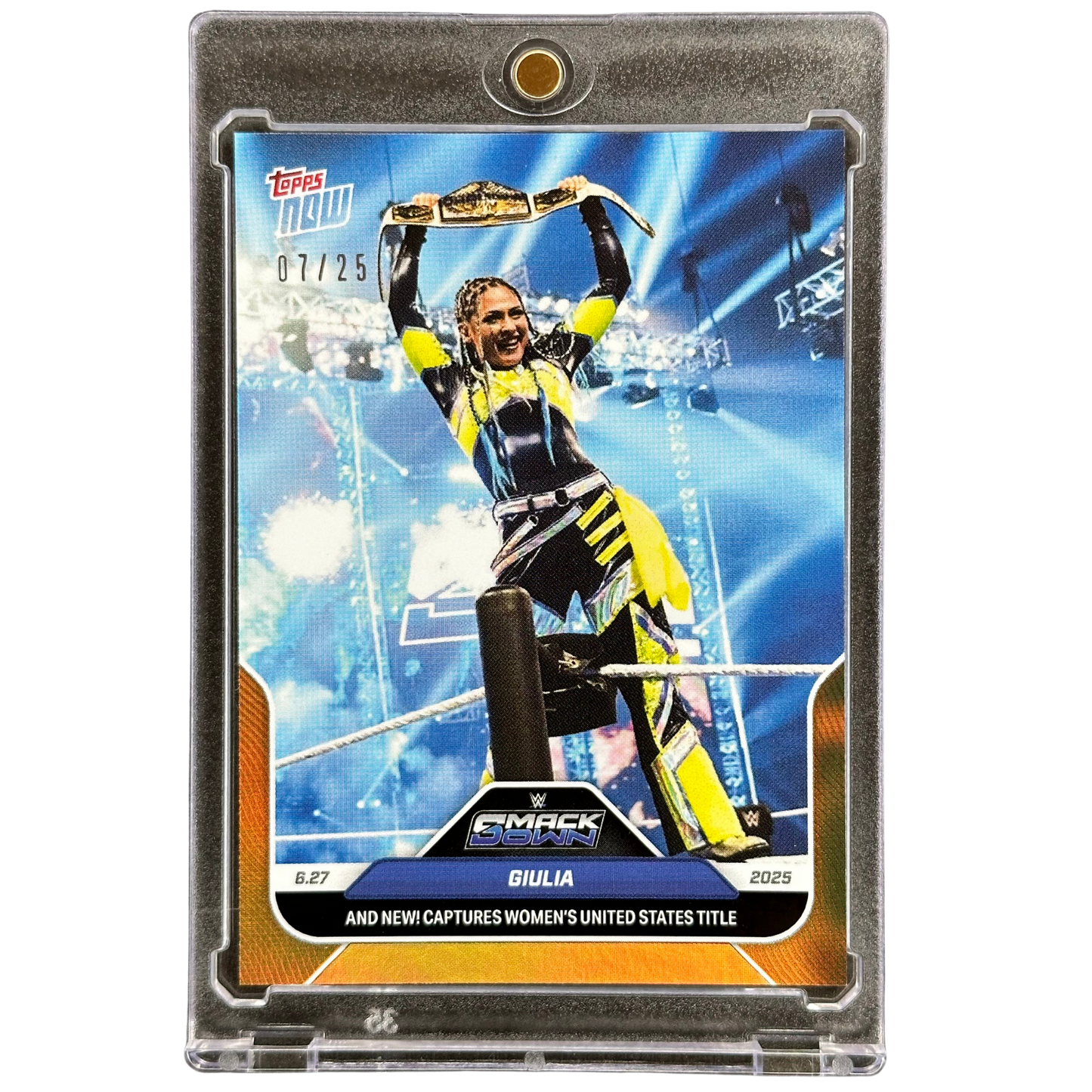 Giulia 2025 Topps Now Captures Womens United State Title 7/25 #71